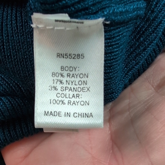 Express Blue Cowl Neck Women's Sweater. Medium. Nwt - Picture 6 of 6